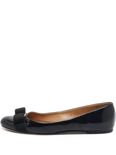 Pre-owned Ferragamo Varina Ballet Flats