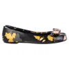 Ferragamo Varina Ballet Flats In Floral Print Leather