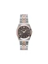 Ferragamo Vega New Diamond Watch In Brown