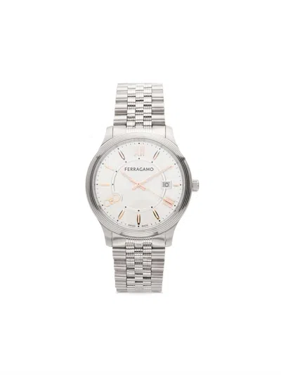 Ferragamo Vega 40mm In White