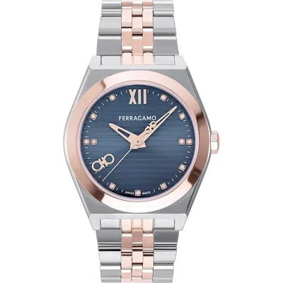 Ferragamo Vega Bracelet Watch, 40mm In Multi