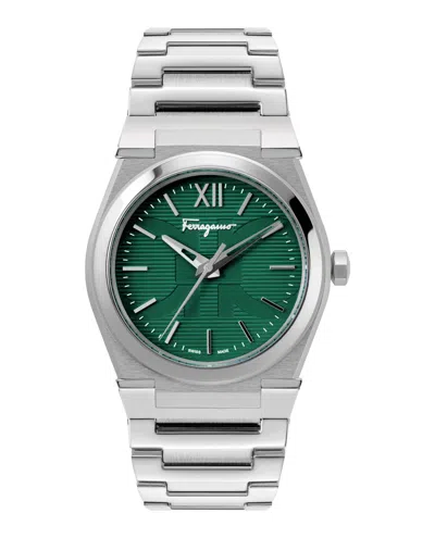 Ferragamo Vega Bracelet Watch In Metallic