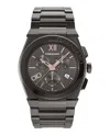 Ferragamo Vega Chrono Bracelet Watch In Black