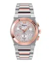 Ferragamo Vega Chrono Bracelet Watch In Gold