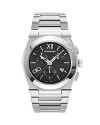 Ferragamo Vega Chrono 42mm In Black/silver