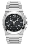Ferragamo Vega Chrono 42mm In Stainless Steel