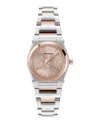 Ferragamo Vega Holiday Capsule Diamond Watch In Metallic