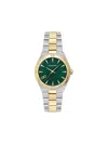 Ferragamo Vega Upper East Bracelet Watch In Green