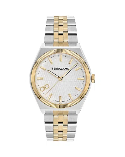 Ferragamo Vega New Bracelet Watch, 40mm In Metallic