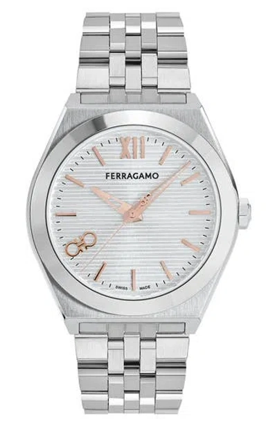 FERRAGAMO FERRAGAMO VEGA NEW BRACELET WATCH, 40MM