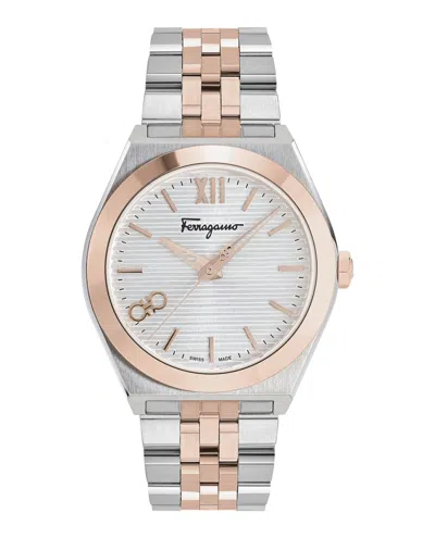 Ferragamo Vega New Bracelet Watch In Gold