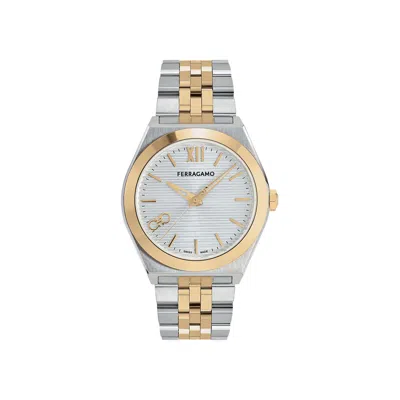 Pre-owned Ferragamo Vega New Bracelet Watch 'two Tone' | Multi-color | Men's Size Onesize