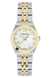 Ferragamo Vega New Diamond Watch, 28mm In Two Tone