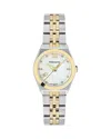 Ferragamo Vega New Diamond Watch, 28mm In Silver/two-tone
