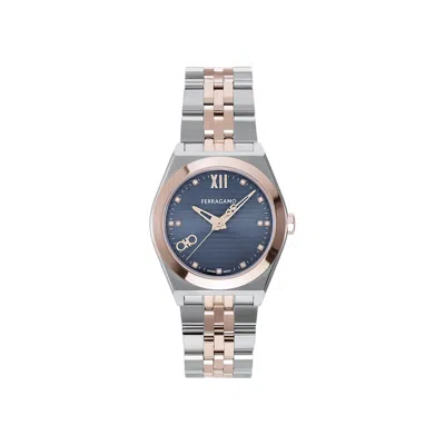 Pre-owned Ferragamo Vega New Diamond Watch 'two Tone' | Multi-color | Women's Size Onesize