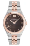 Ferragamo Vega New Diamond Watch In Gold