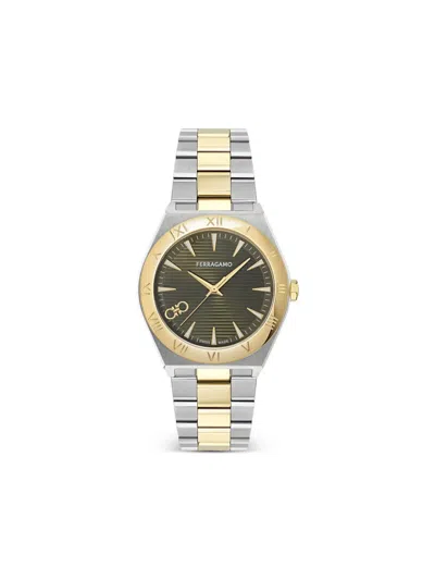 Ferragamo Vega Upper East 40mm In Green