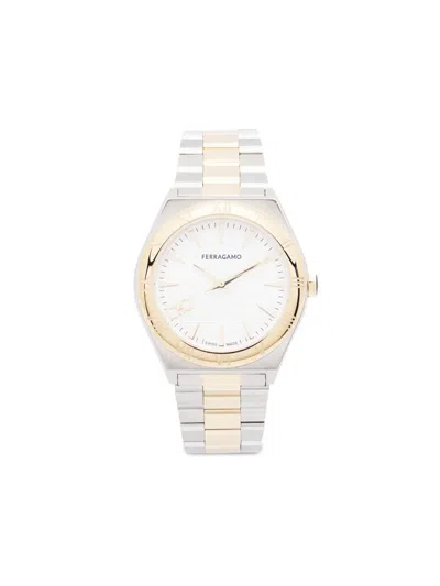 Ferragamo Vega Upper East 40mm In White
