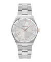 Ferragamo Vega Upper East Bracelet Watch In Stainless Steel