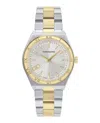 Ferragamo Vega Upper East Bracelet Watch In Silver