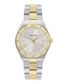 Ferragamo Vega Upper East Bracelet Watch In Silver