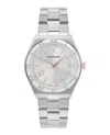 Ferragamo Vega Upper East Bracelet Watch In Metallic