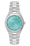 Ferragamo Vega Upper East Bracelet Watch In Silver
