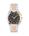 Ferragamo Gancini-dial 42mm In Black/two-tone