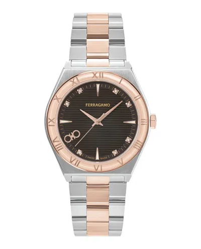 Ferragamo Vega Upper East Diamond Watch