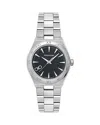 Ferragamo Vega Upper East 28mm In Black/silver