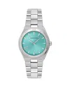 Ferragamo Vega Upper East Bracelet Watch In Silver