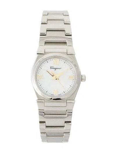 Pre-owned Ferragamo Vega Watch, 28mm In Multi