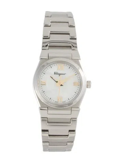 Pre-owned Ferragamo Vega Watch, 28mm In Multi
