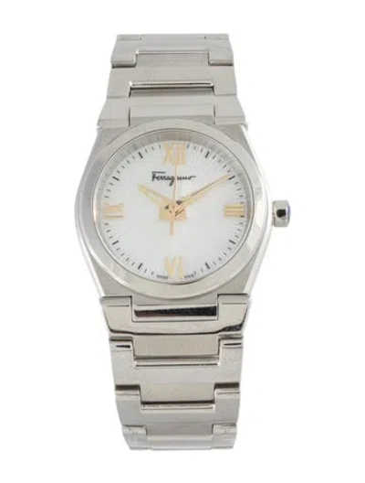 Pre-owned Ferragamo Vega Watch, 28mm In Multi