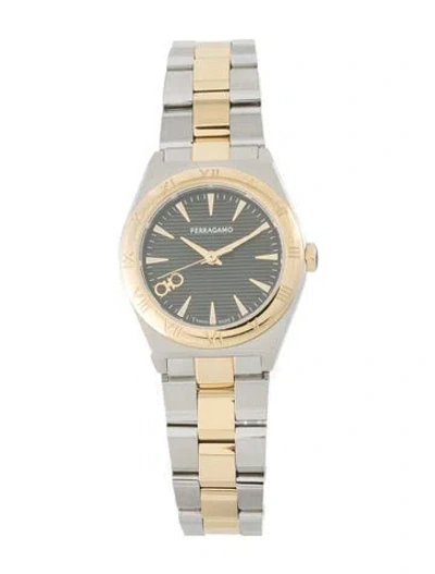 Pre-owned Ferragamo Vega Watch, 28mm In Multi