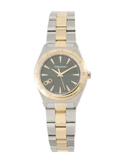 Pre-owned Ferragamo Vega Watch, 28mm In Multi