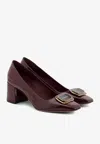 Ferragamo Vella 60 Patent Leather Pumps