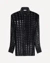 Ferragamo Black Shirts In Black