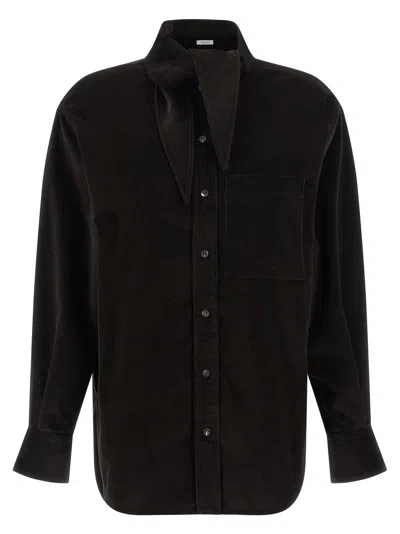 FERRAGAMO VELVET OVERSHIRT