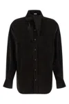 Ferragamo Camicetta 13g924785192 Darkexpresso In Black