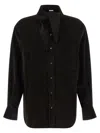 Ferragamo Camicetta 13g924785192 Darkexpresso In Black