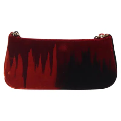 Pre-owned Ferragamo Velvet Shoulder Bag ()