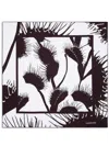 Ferragamo Venus Silk Square Scarf In Brown