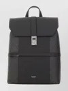 Ferragamo Versatile Backpack With Metal Buckle Detail