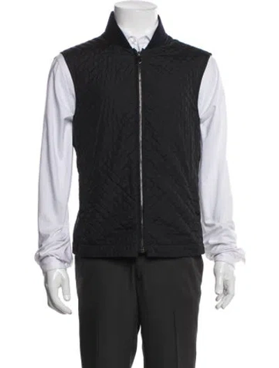Pre-owned Ferragamo Vest In Blue
