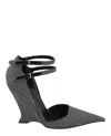 Ferragamo Vidya Wedge Pumps In Black