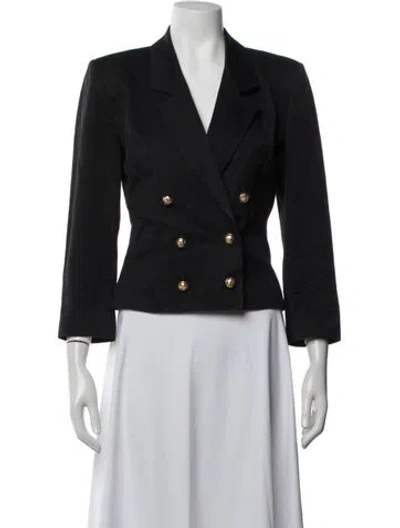 Pre-owned Ferragamo Vintage Blazer In Blue