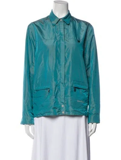 Pre-owned Ferragamo Vintage Denim Jacket In Blue
