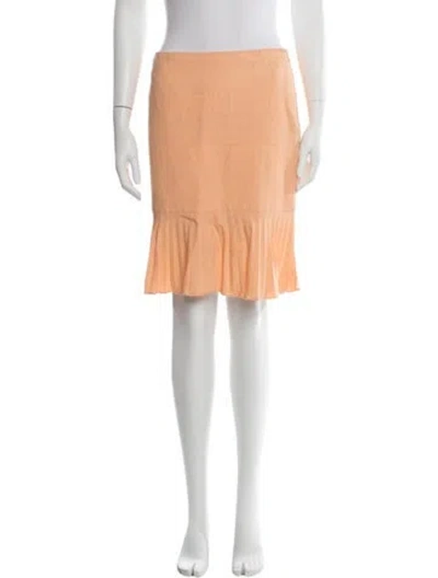 Pre-owned Ferragamo Vintage Mini Skirt In Brown