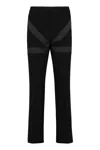 Ferragamo Tailored Trousers In Virgin Wool In Black